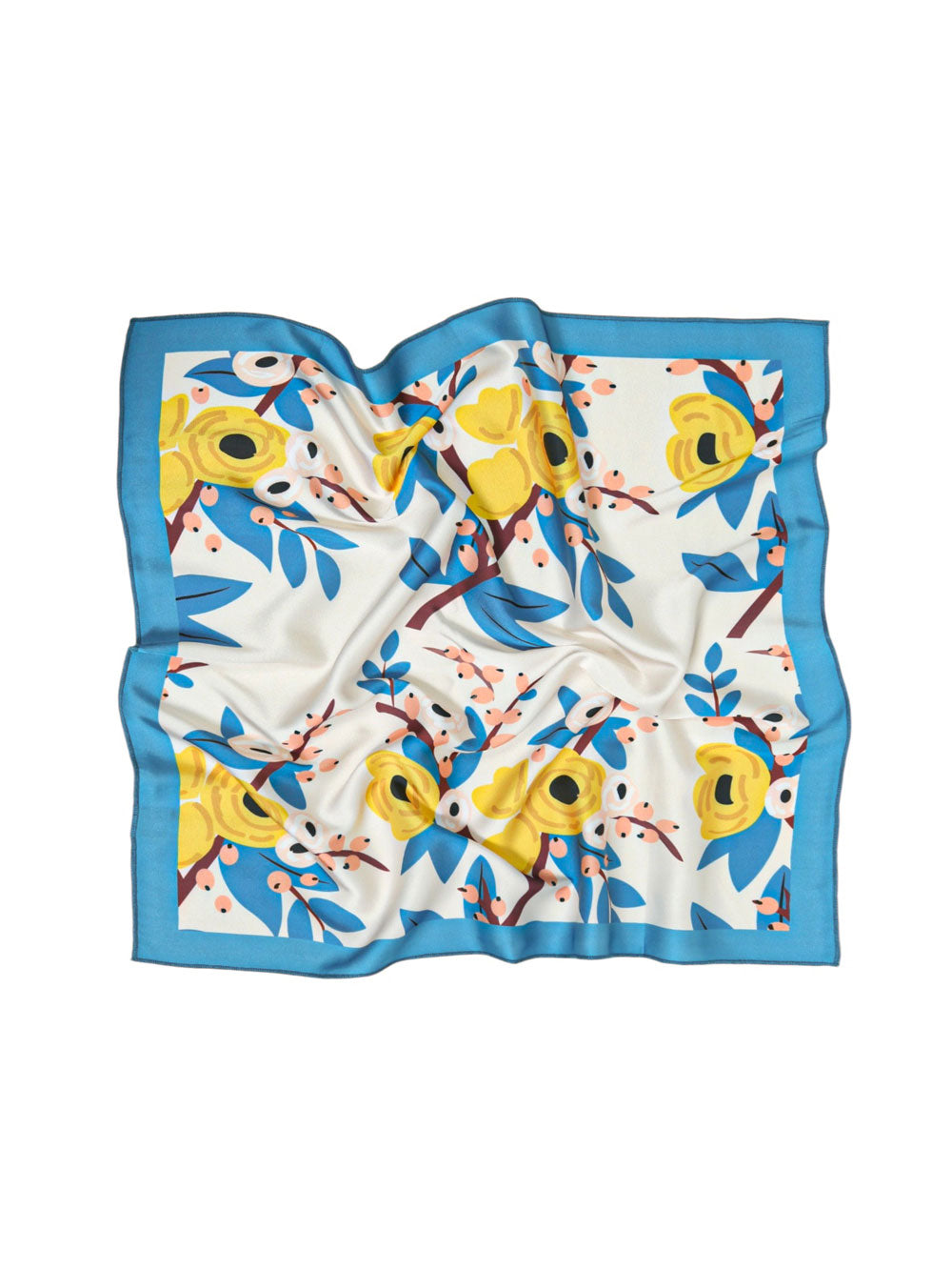 Almond Blossom Silk Scarf