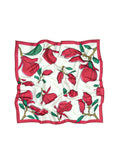 Magnolia Bloom Silk Scarf