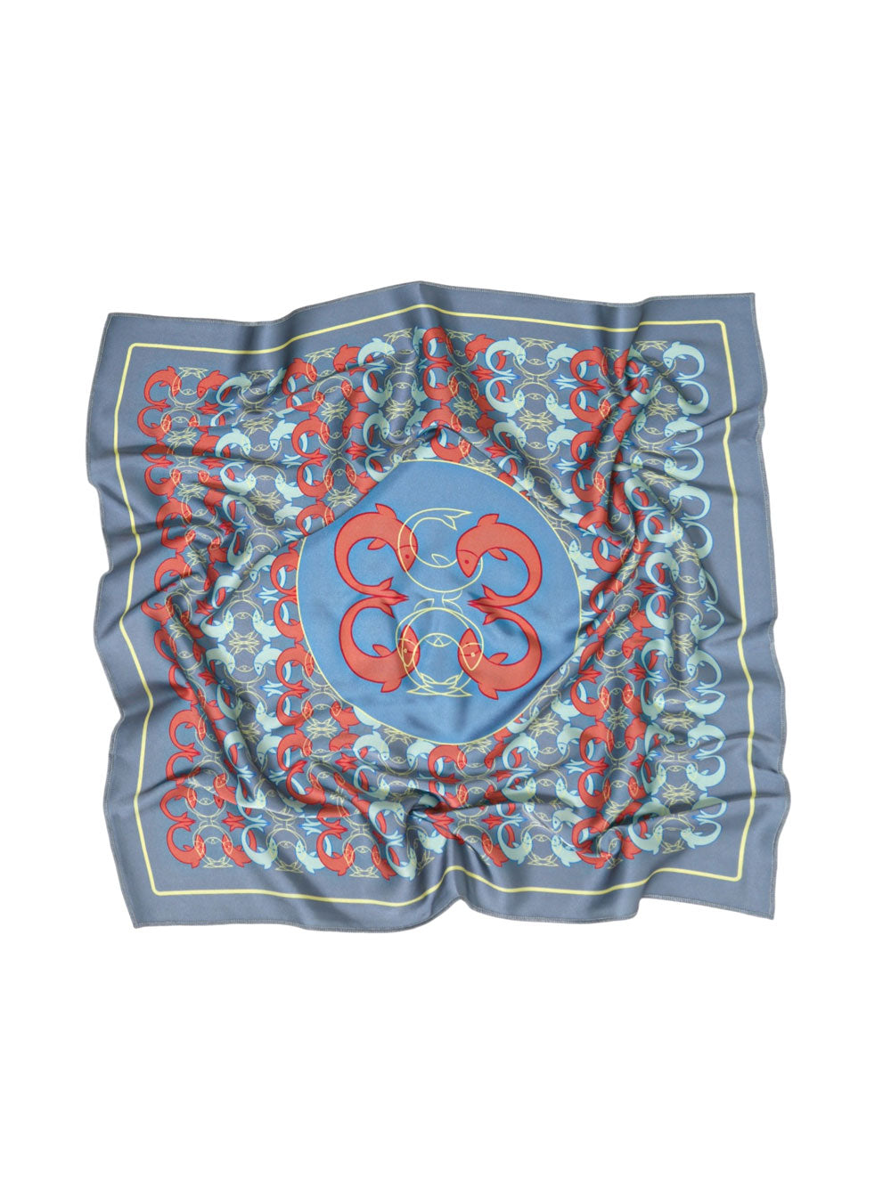 Ocean Dance Silk Scarf
