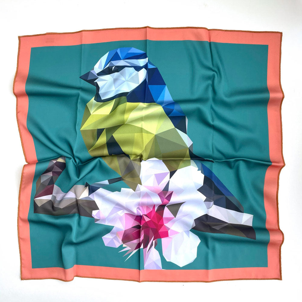 Spring Silk Scarf