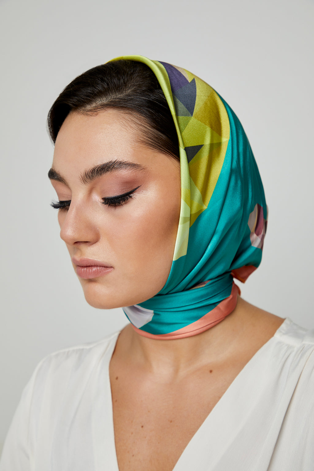 Spring Silk Scarf
