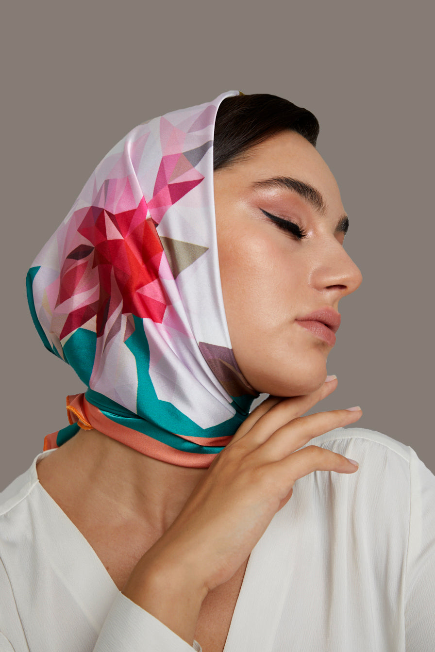 Spring Silk Scarf