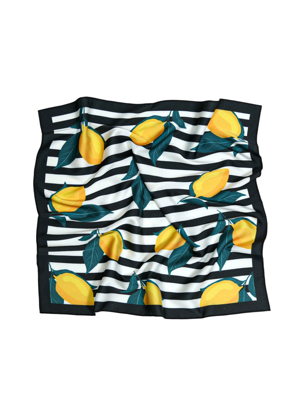 Lemon Silk Scarf