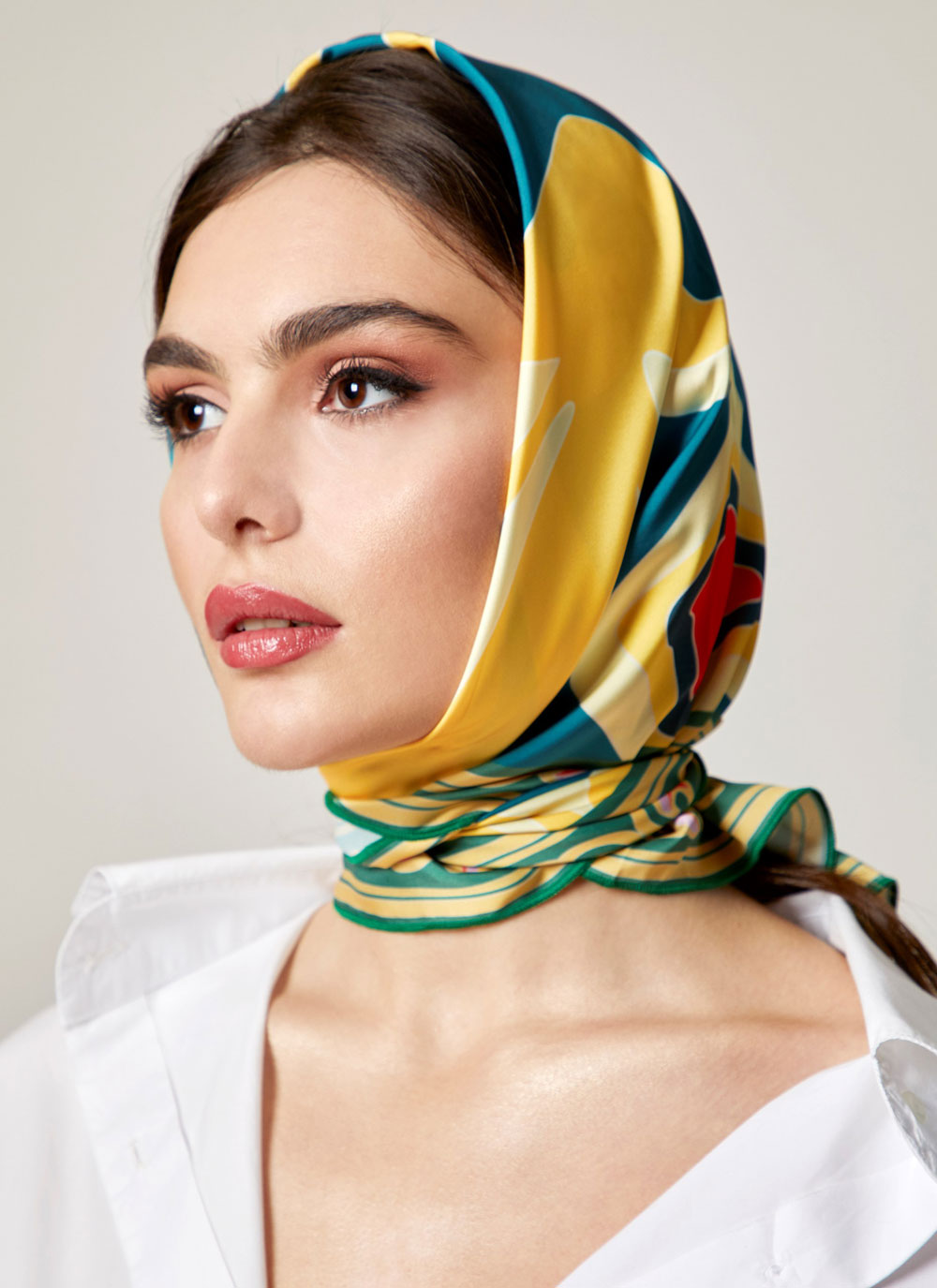 Sun Dance Silk Scarf