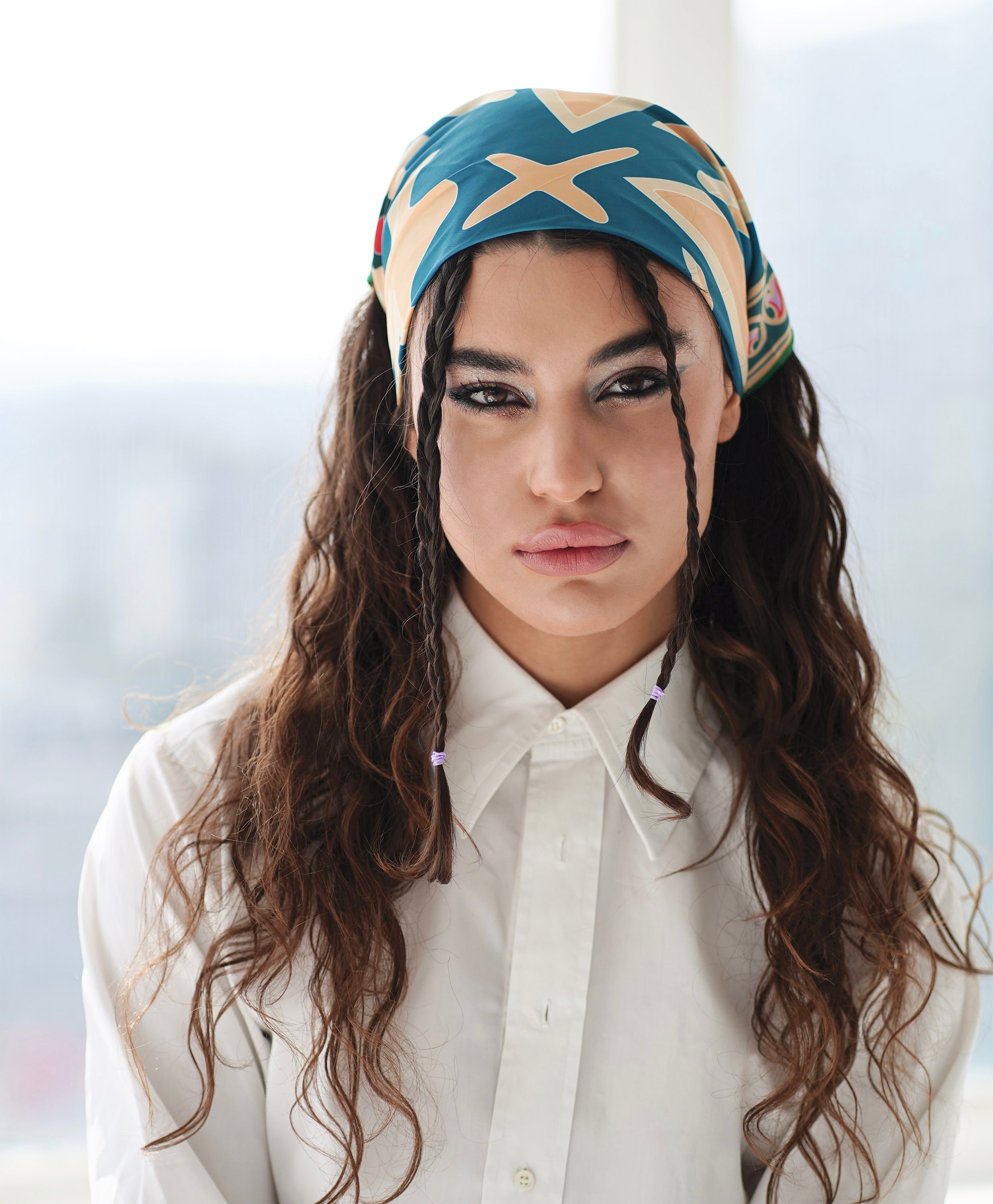 Sun Dance Silk Scarf