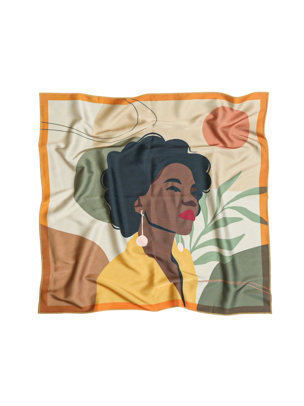 Desert Flower Silk Scarf
