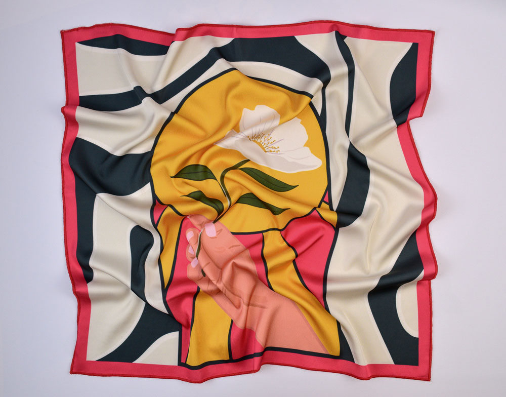 Holding Hope Silk Scarf