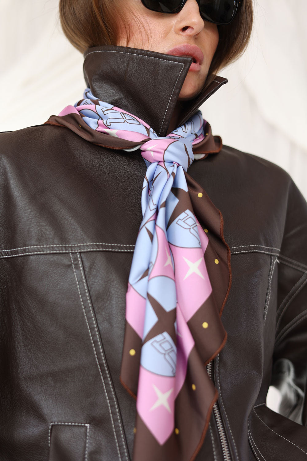 Western Star Light Silk Scarf
