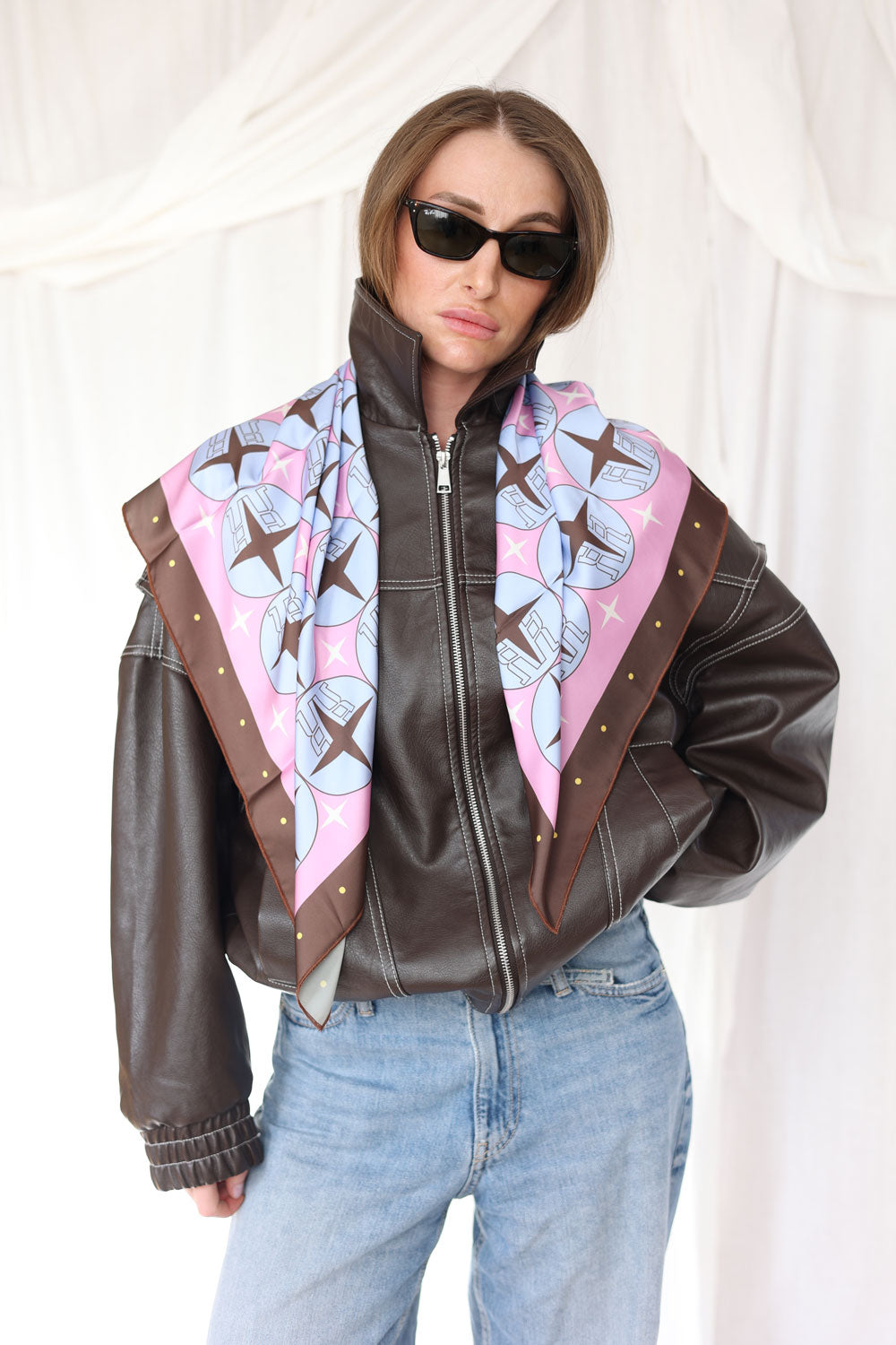 Western Star Light Silk Scarf
