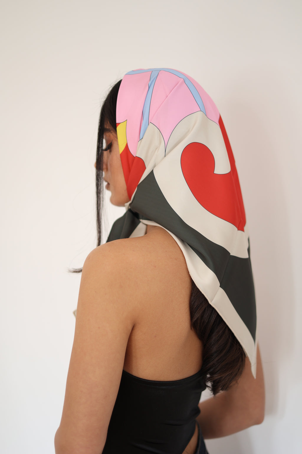Blooming Heart Silk Scarf