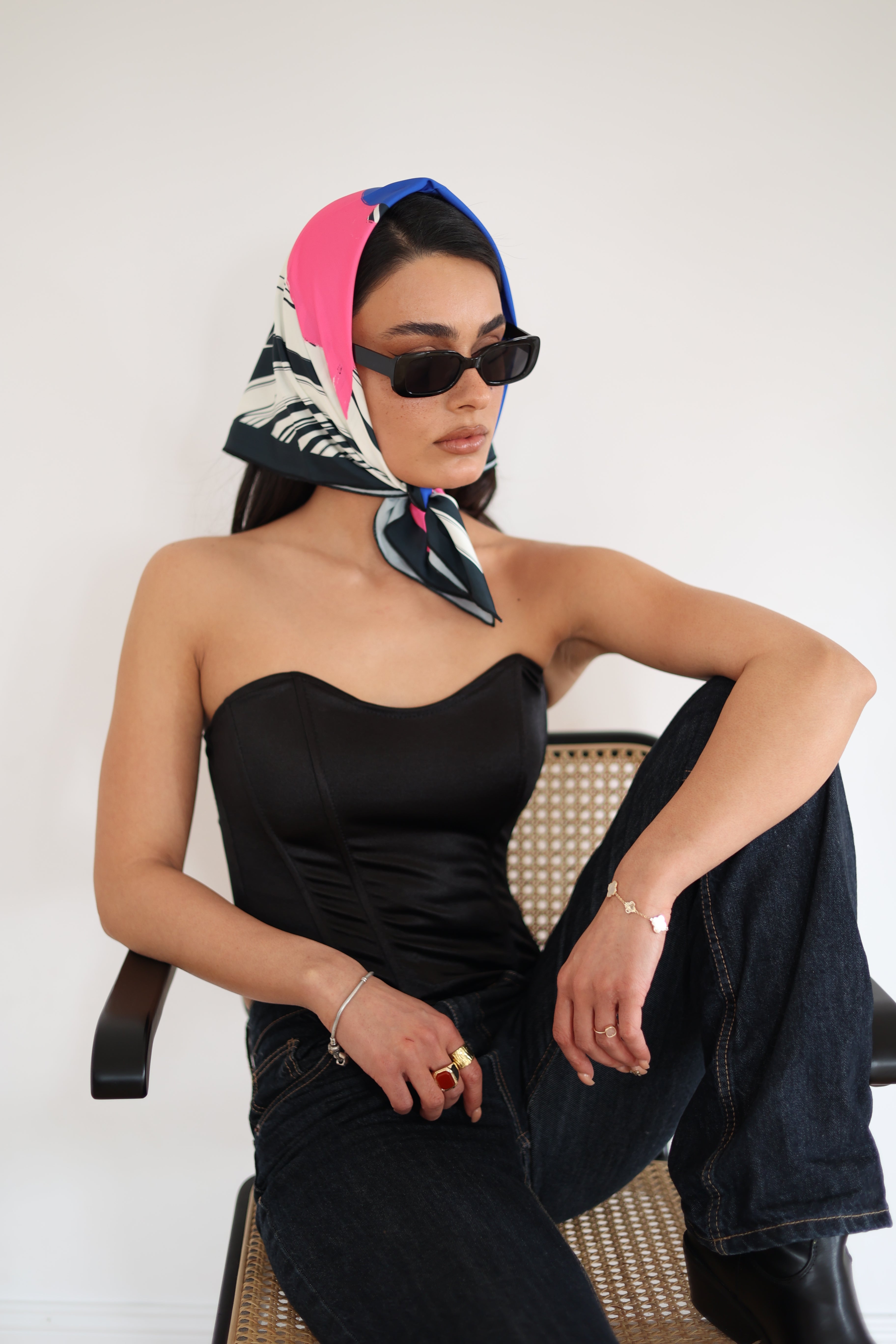 Wild Horse Silk Scarf