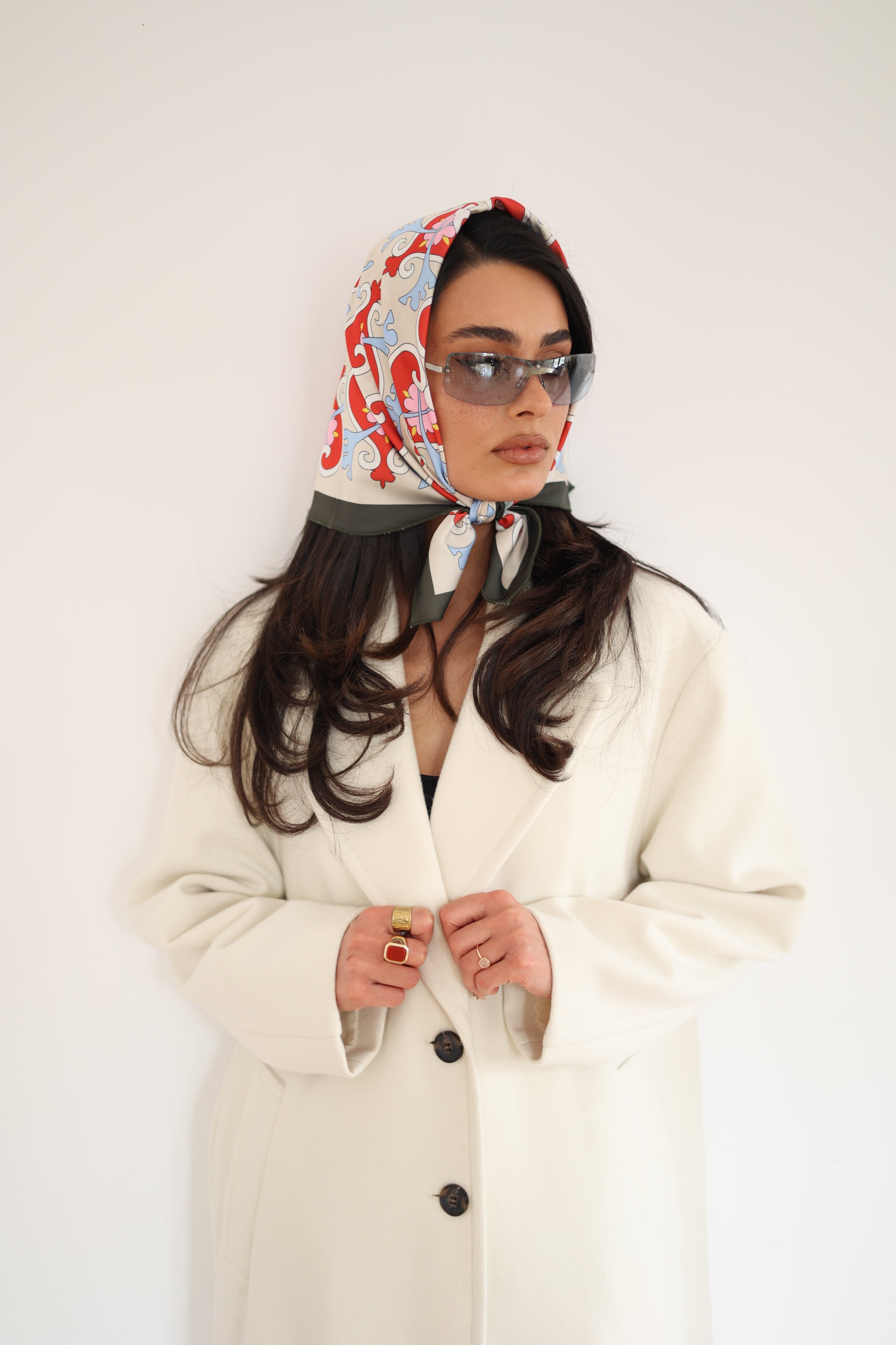 Ornament of Love Silk Scarf