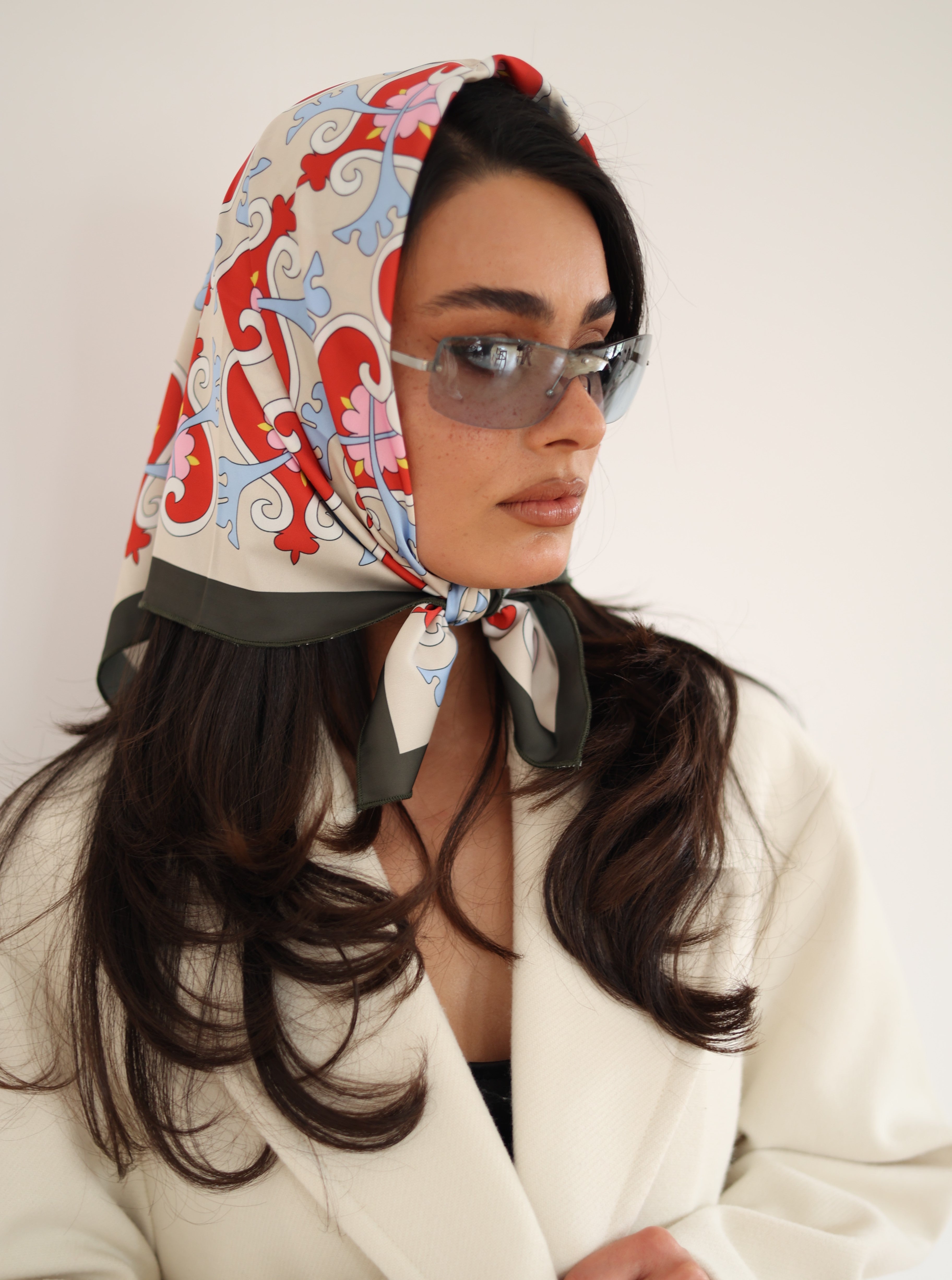 Ornament of Love Silk Scarf