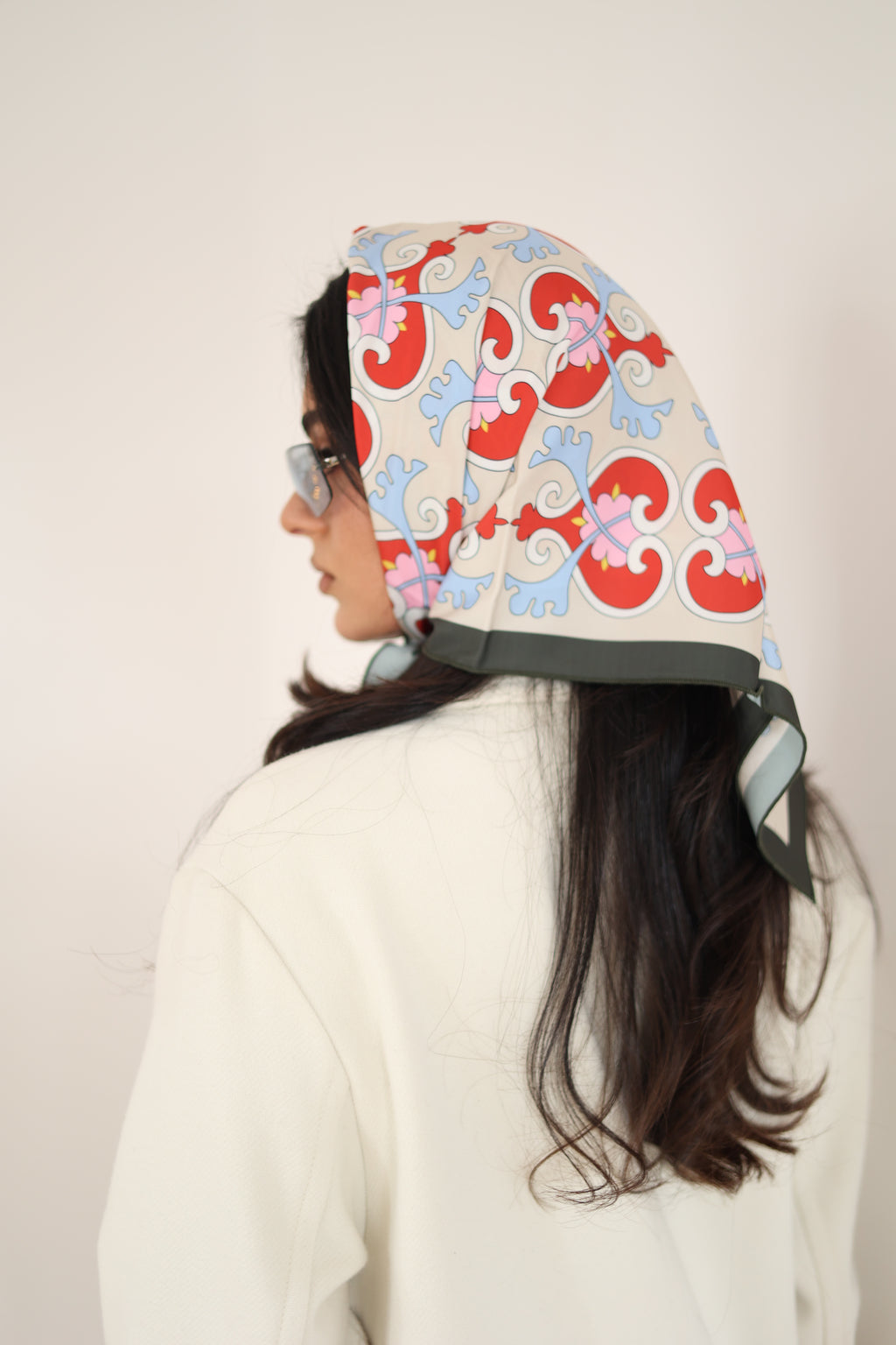 Ornament of Love Silk Scarf