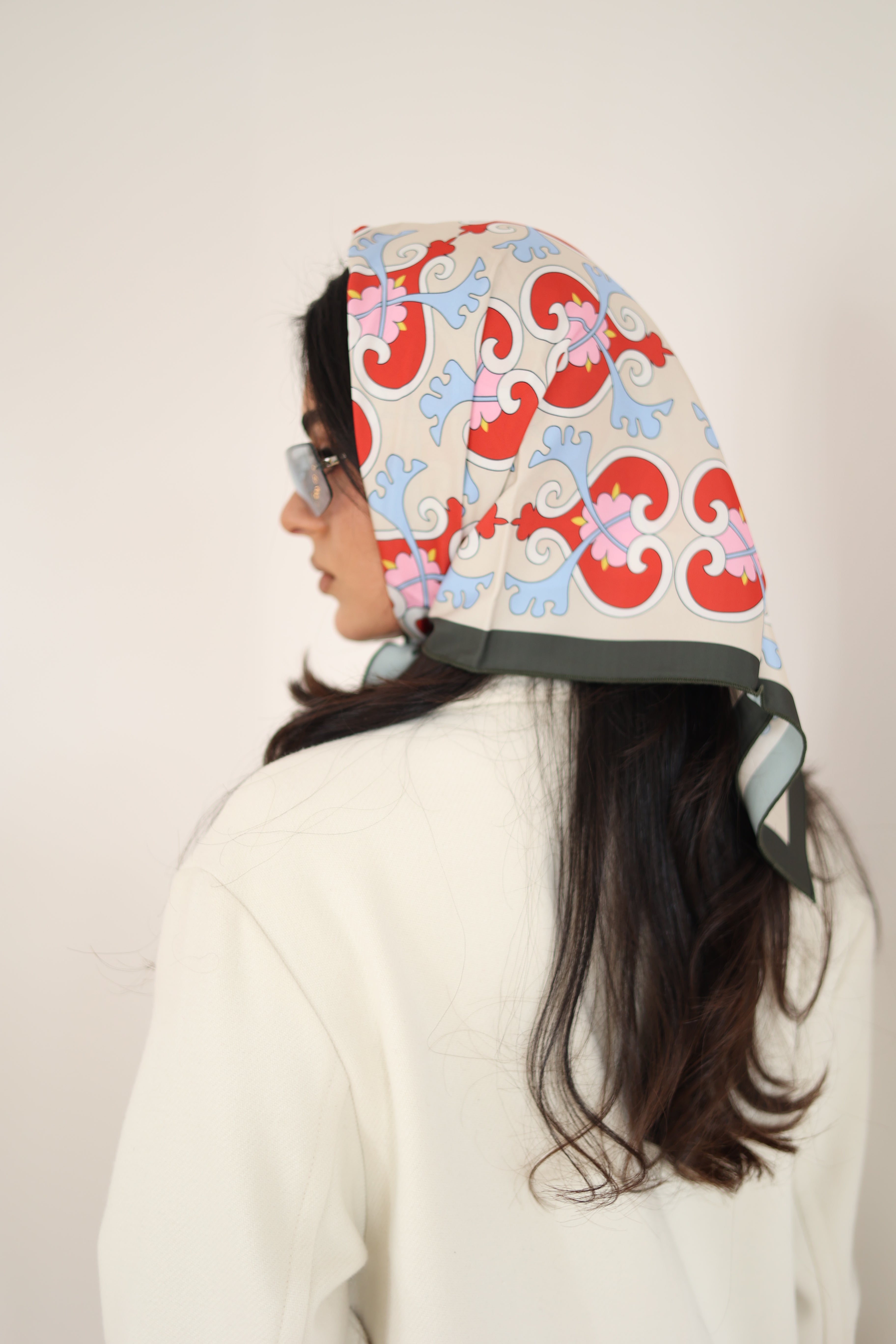 Ornament of Love Silk Scarf