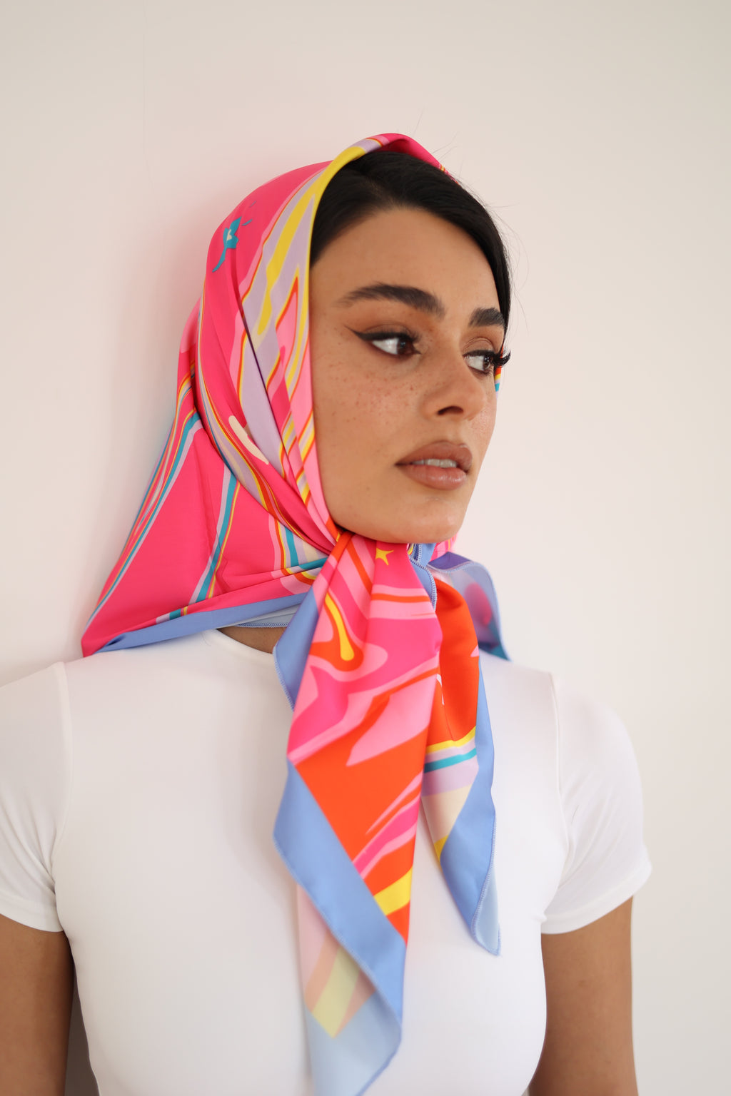 Candy Galaxy Silk Scarf