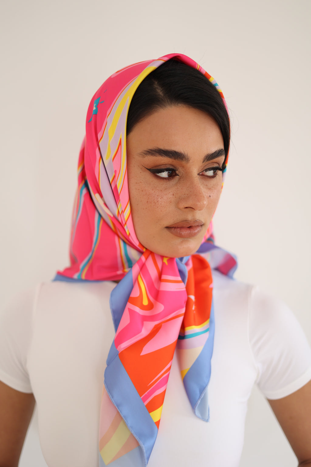 Candy Galaxy Silk Scarf