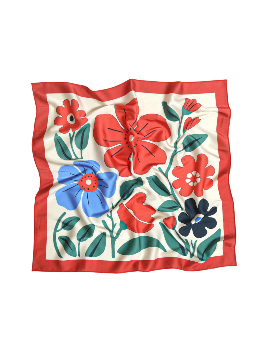 Garden Bouquet Silk Scarf