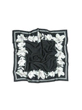 Midnight Garden Silk Scarf