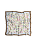 Spring Wings Garden Silk Scarf
