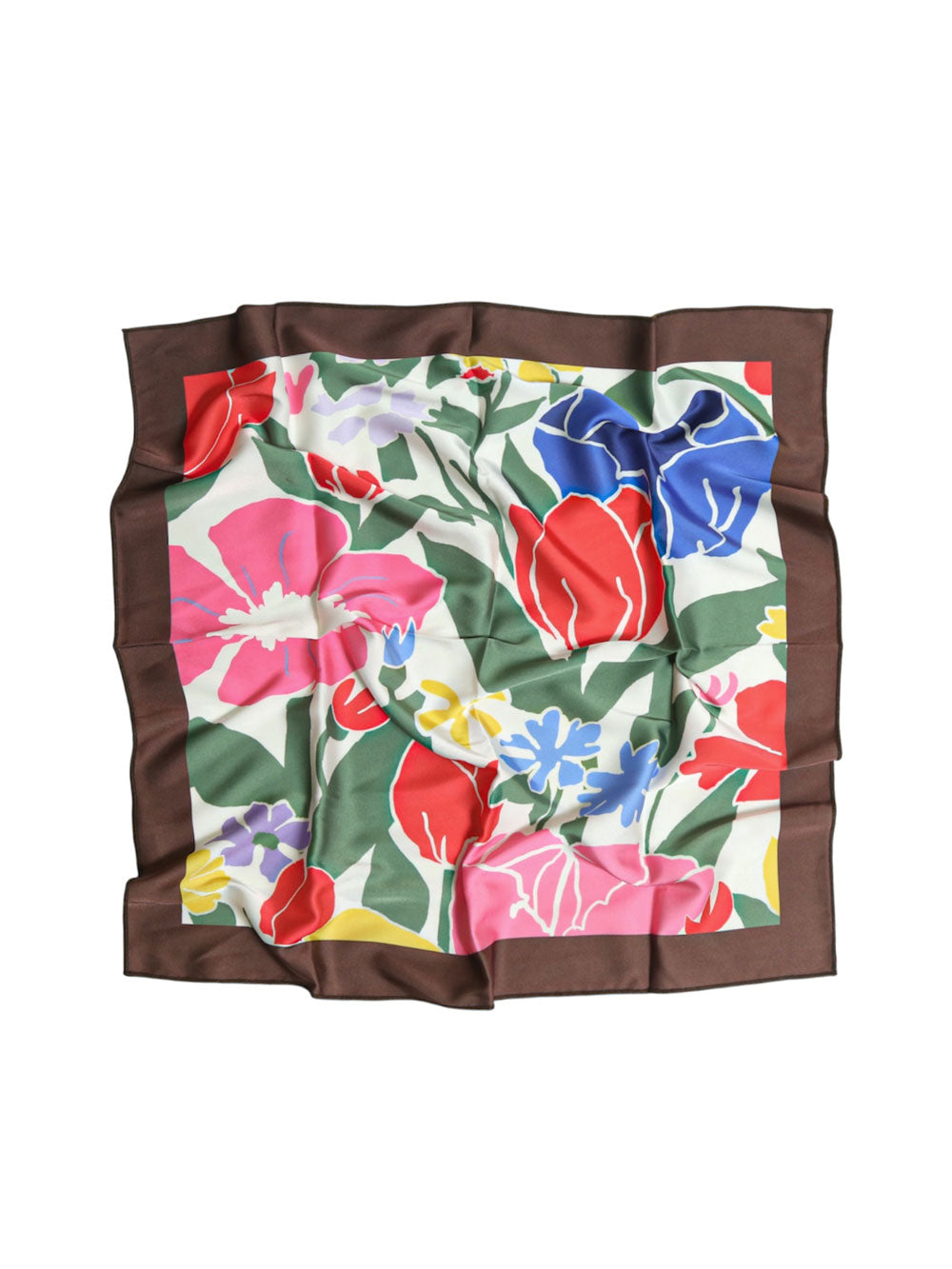 Bloom Mosaic Silk Scarf