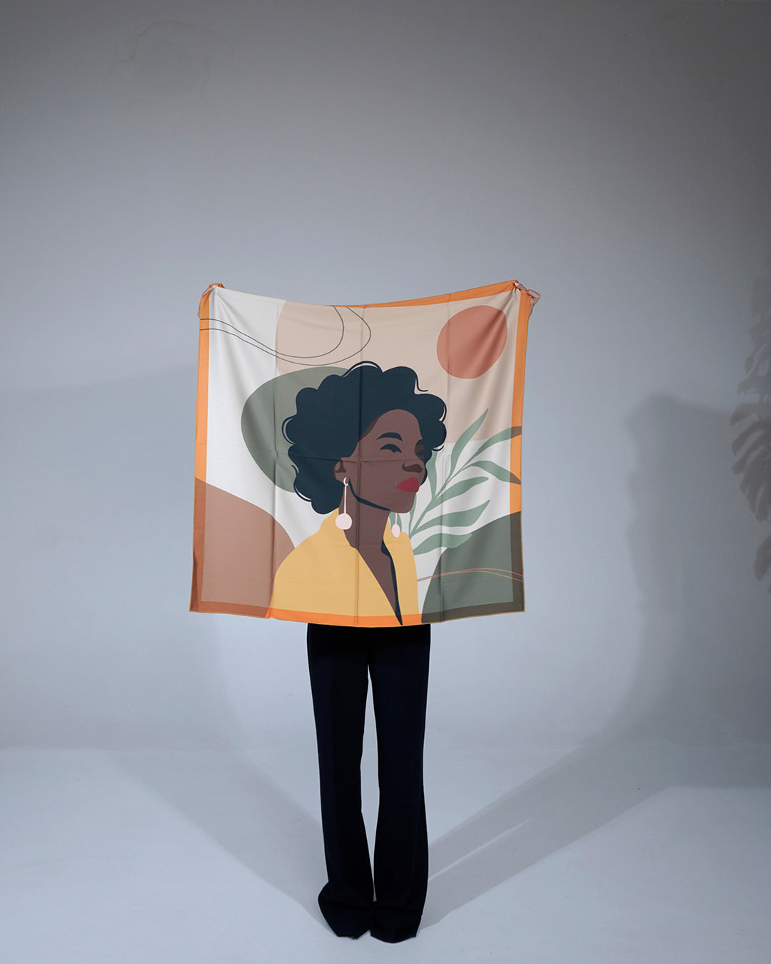 Desert Flower Silk Scarf
