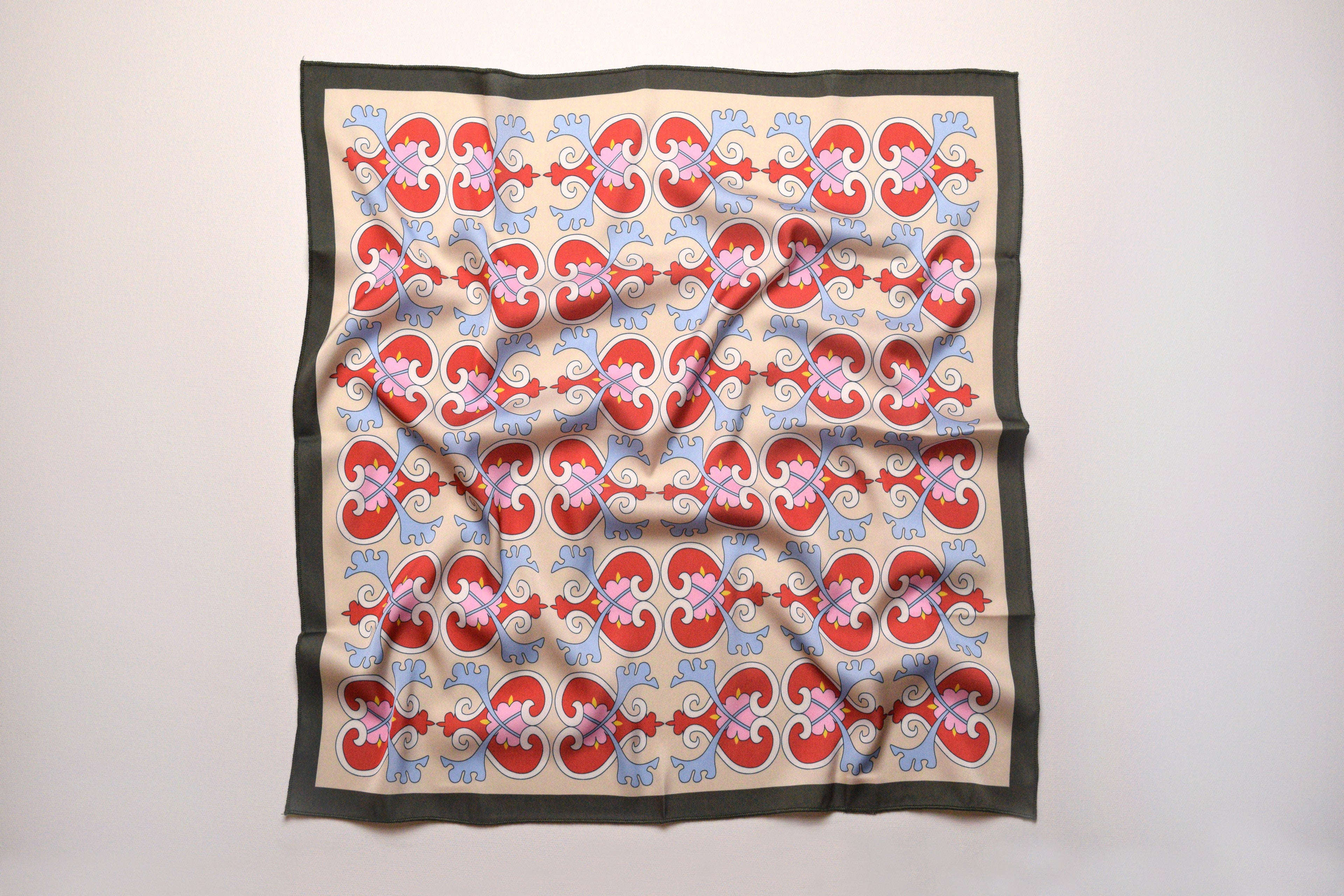 Ornament of Love Silk Scarf