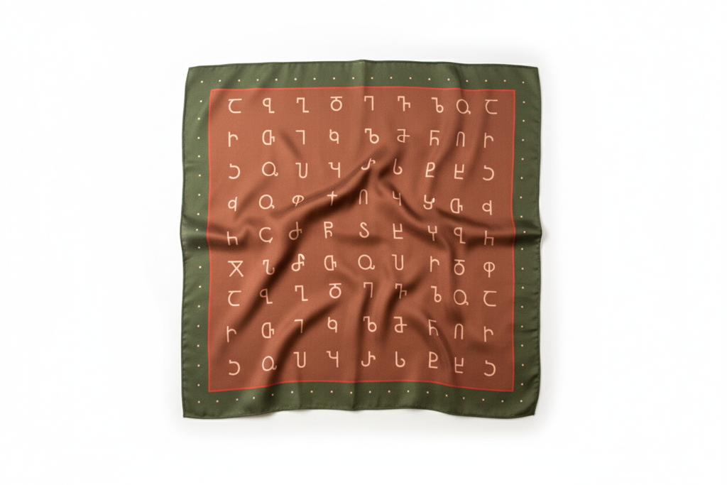 Georgian Alphabet Asomtavruli