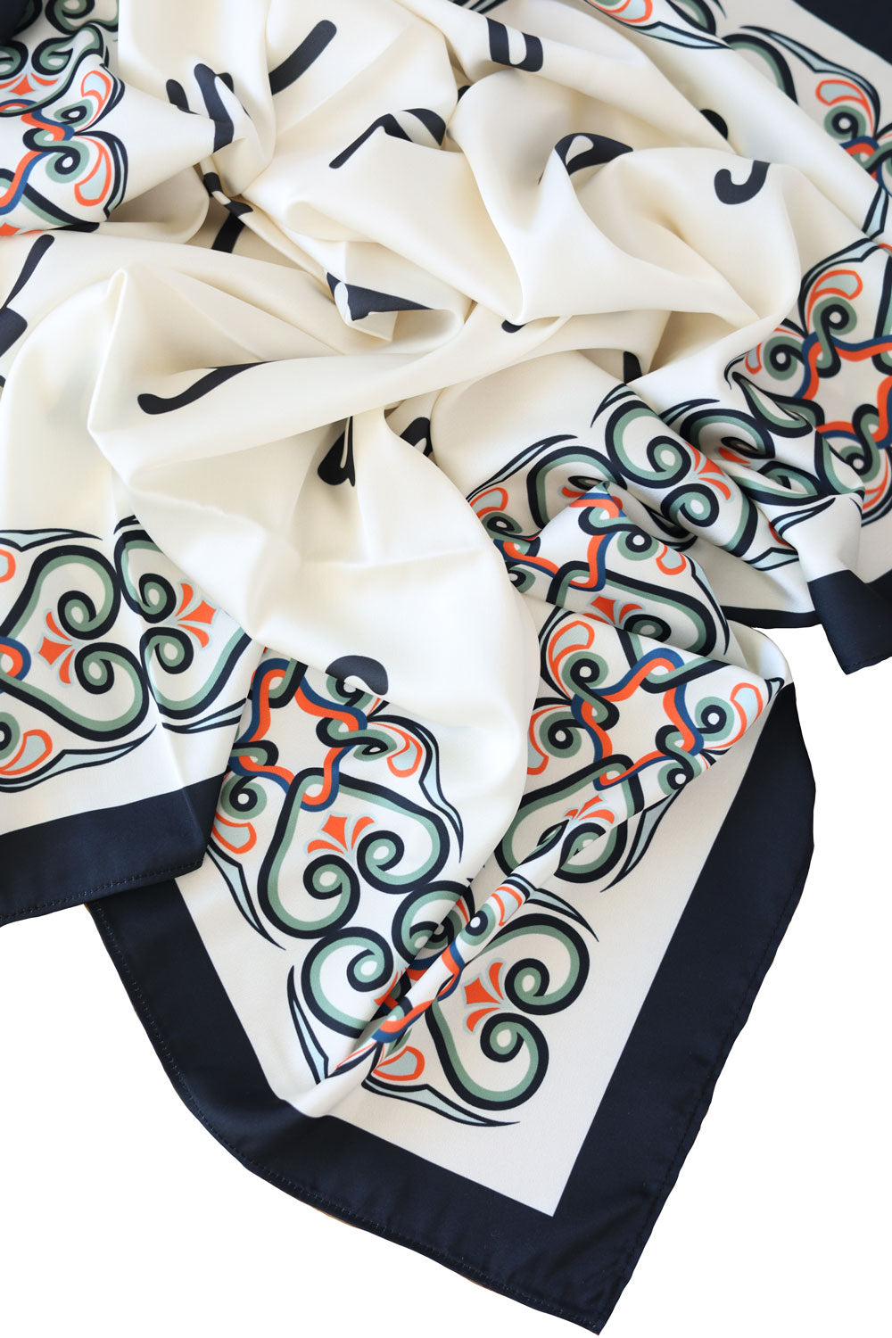 Nuskhuri Script Limited Silk Scarf