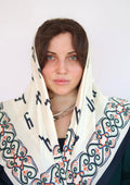 Nuskhuri Script Limited Silk Scarf