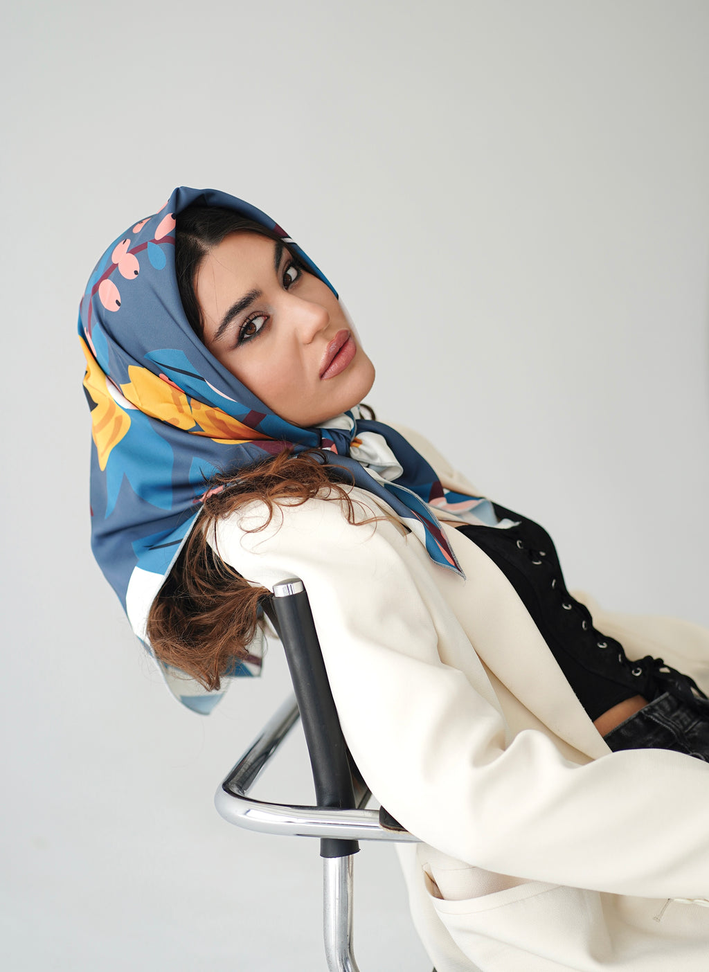 Hidden Garden Silk Scarf